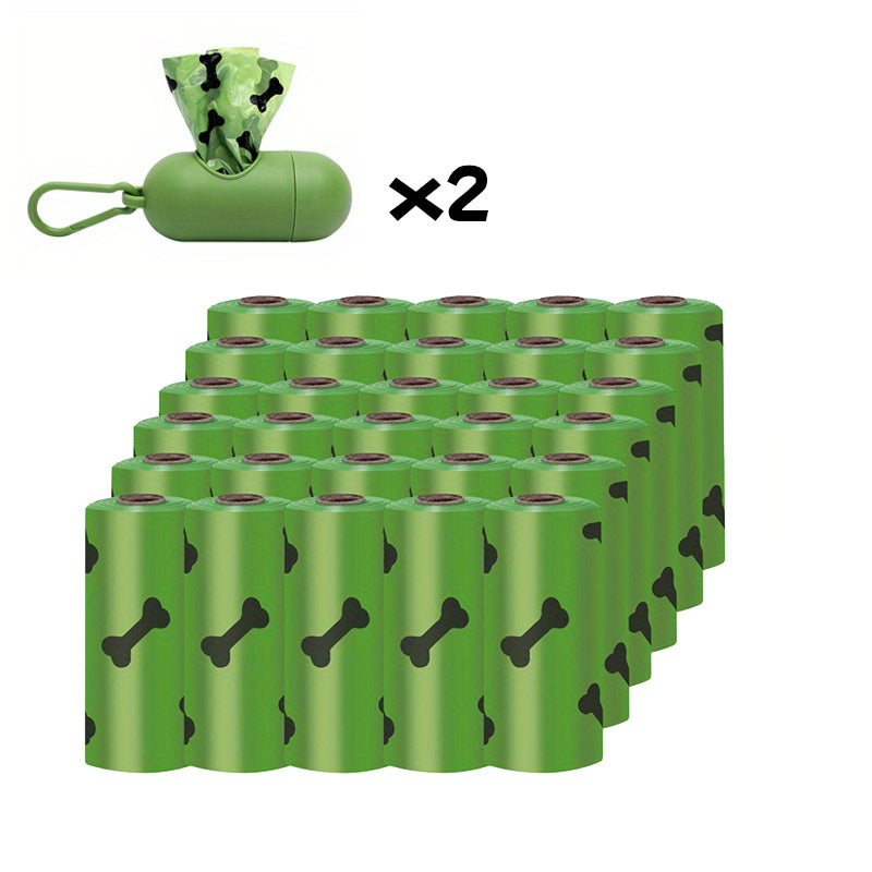 Ensemble sacs à déjections biodégradables